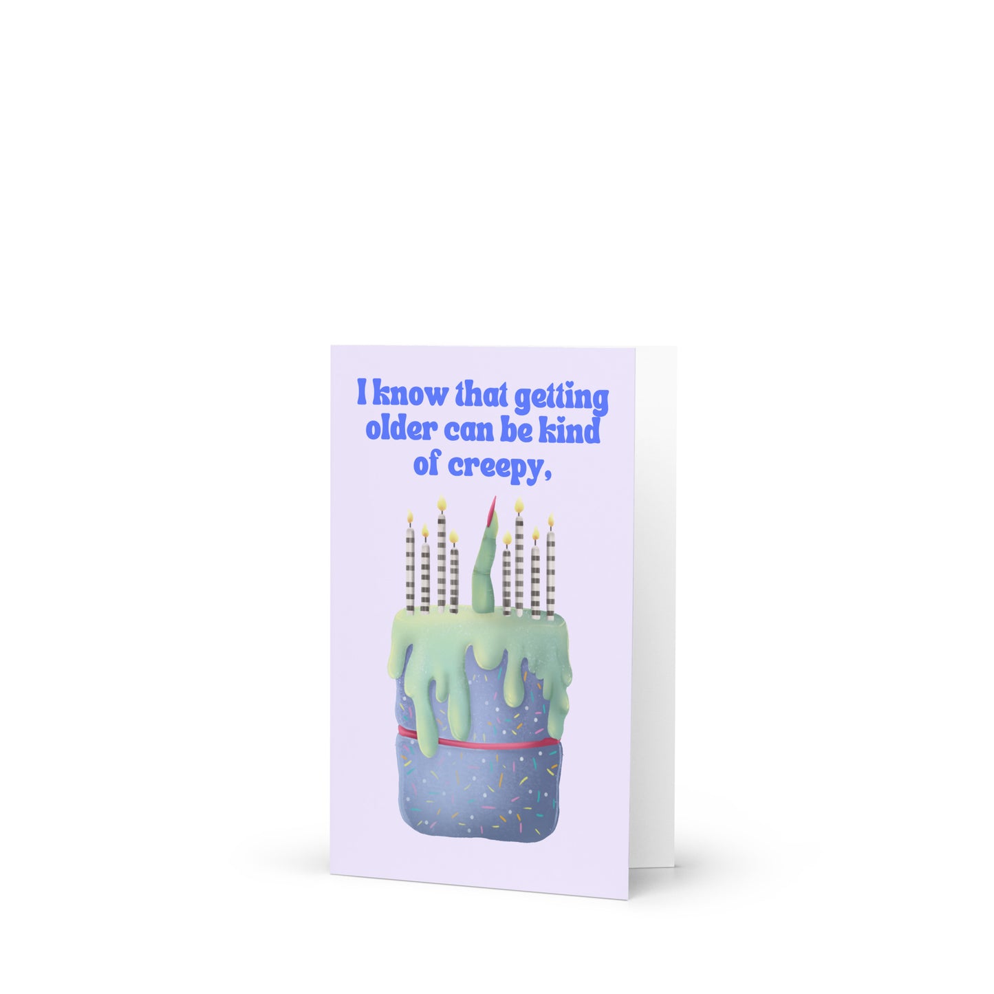 Zombie Finger - Birthday Greeting Card